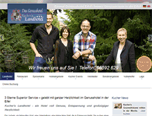 Tablet Screenshot of kucherslandhotel.de